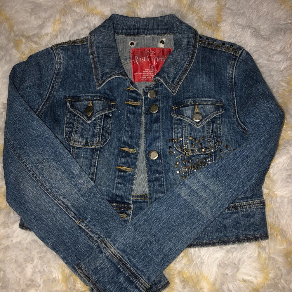 Rustic Denim Y2K Denim Jacket